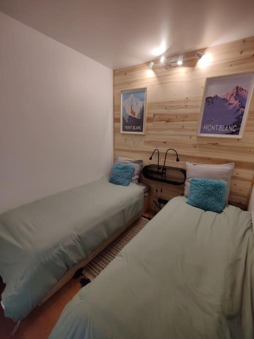 Apartement Vue Montage Magnifique 2Ch 5Mn Piste 3 Les Houches Buitenkant foto