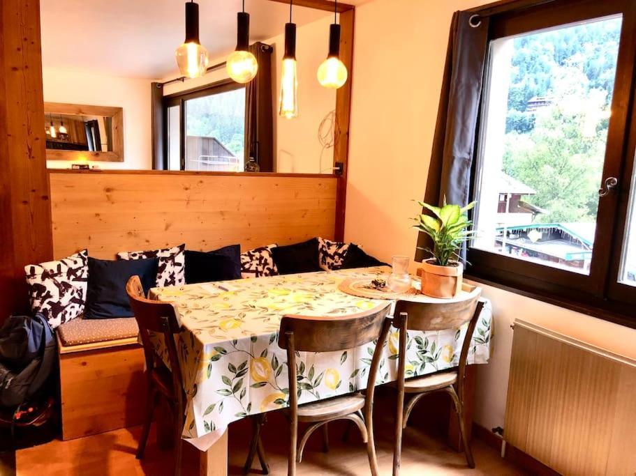 Apartement Vue Montage Magnifique 2Ch 5Mn Piste 3 Les Houches Buitenkant foto