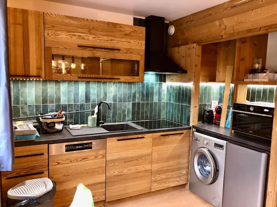 Apartement Vue Montage Magnifique 2Ch 5Mn Piste 3 Les Houches Buitenkant foto