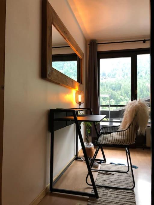 Apartement Vue Montage Magnifique 2Ch 5Mn Piste 3 Les Houches Buitenkant foto