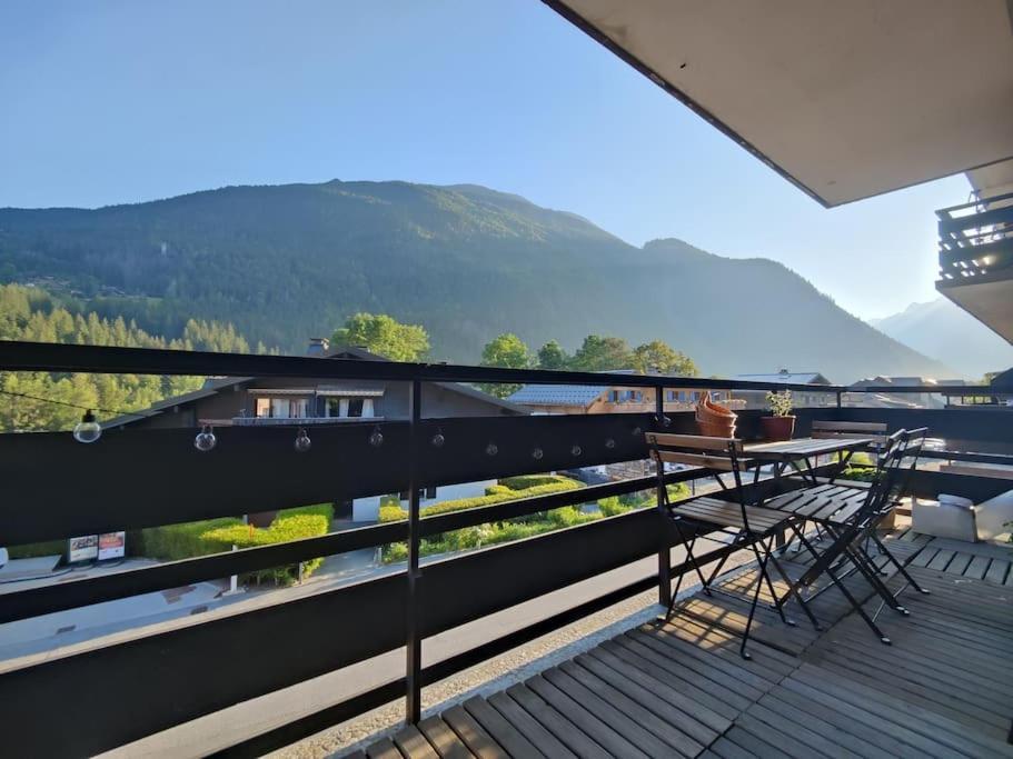 Apartement Vue Montage Magnifique 2Ch 5Mn Piste 3 Les Houches Buitenkant foto
