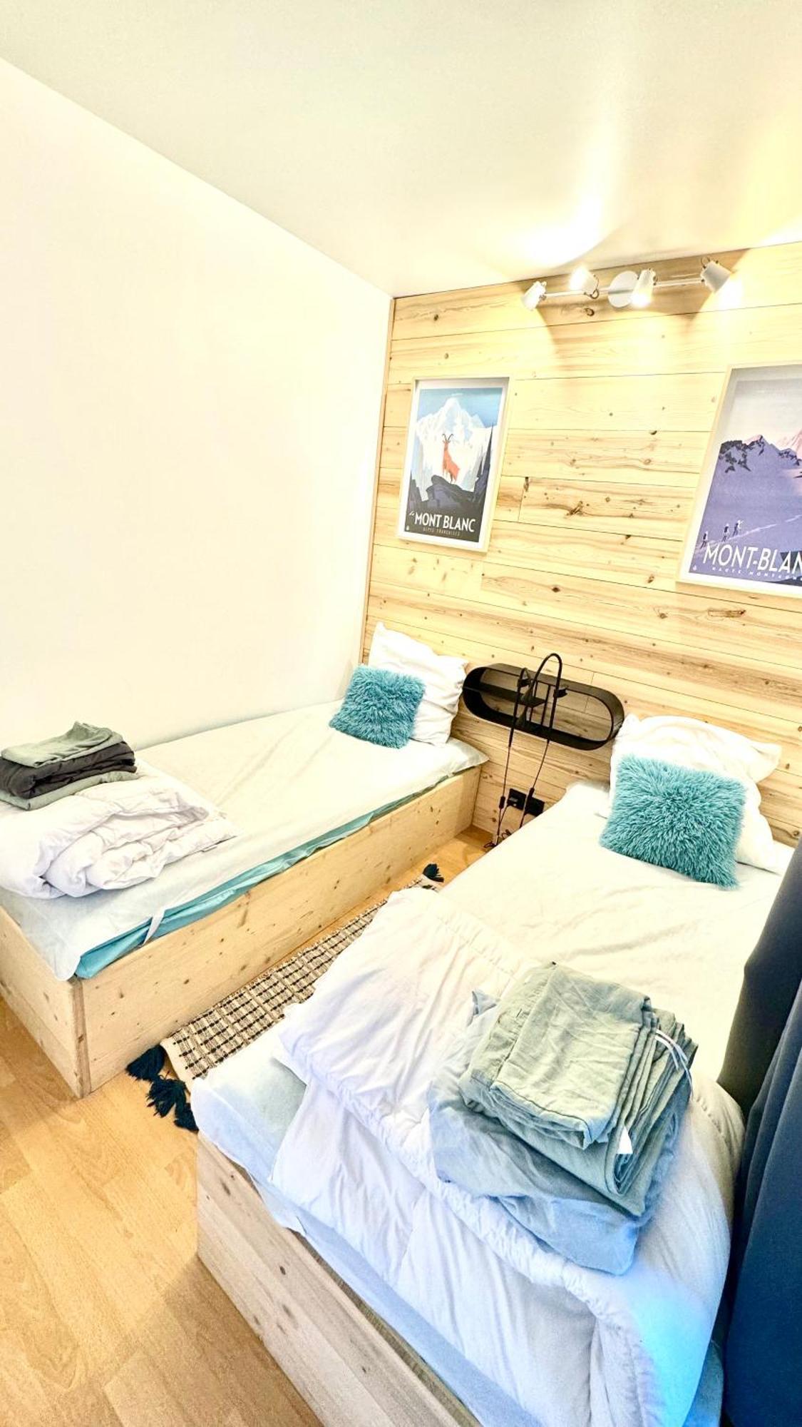 Apartement Vue Montage Magnifique 2Ch 5Mn Piste 3 Les Houches Buitenkant foto